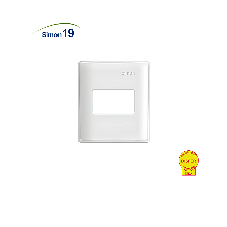 Placa para Caixa de Sobrepor 1 Posto – Linha Simon 19/20