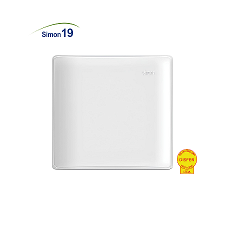 Placa Cega 4x4 com Suporte - Linha Simon 19/20