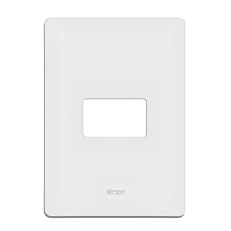 Placa 4x2 1P Horizontal com Suporte - Linha Simon 20/19