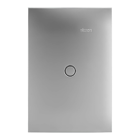 Placa 4x2 Cega Alumínio - Linha Simon 35/30