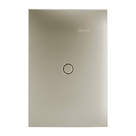 Placa 4x2 Cega Champagne - Linha Simon 35/30