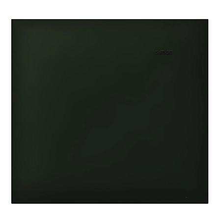 Placa 4x4 Cega Preto Fosco - Linha Simon 35/30