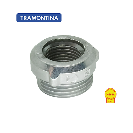 Bucha Redutora de Alumínio com Rosca 2" x 1" – Tramontina