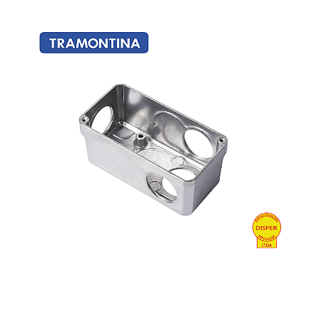 Caixa de Alumínio para Condulete Tipo L 1" Sem Tampa – Tramontina