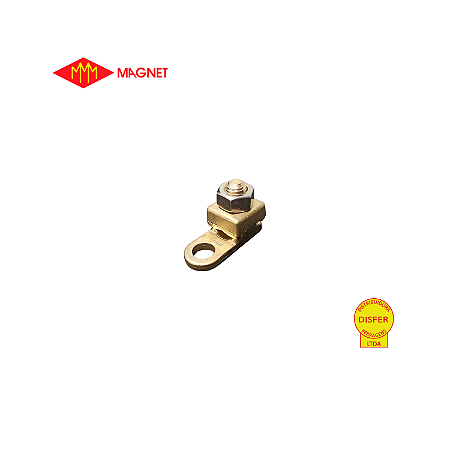 Terminal de Pressão Forjado Reforçado 10mm² - Magnet