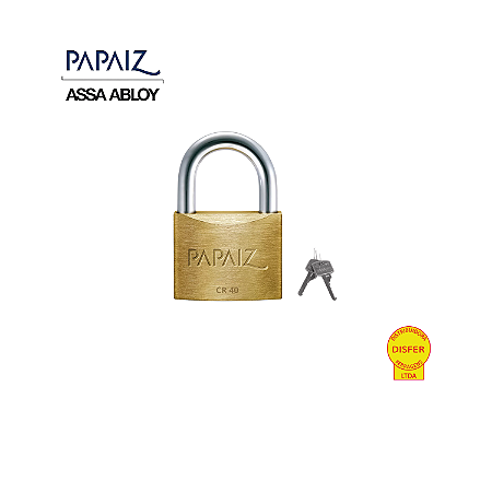 Cadeado Latão CR40 - Papaiz