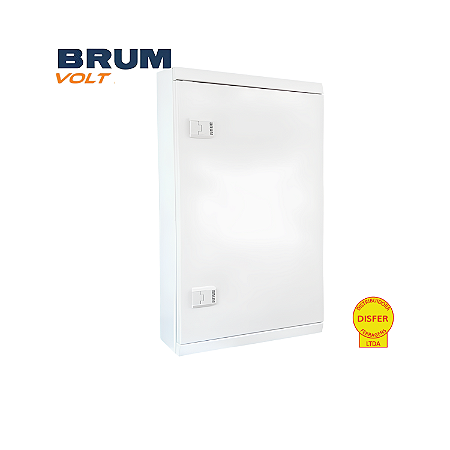 Quadro de Distribuição de Sobrepor 72 Polos 250A  – Brum VOLT Plus