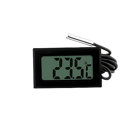 Monitor Medidor de Temperatura CLCD Preto – Coel