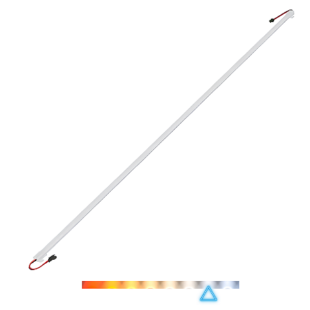 Perfil com Fita LED 12W 6000K 1160lm 127V 1m - Gaya