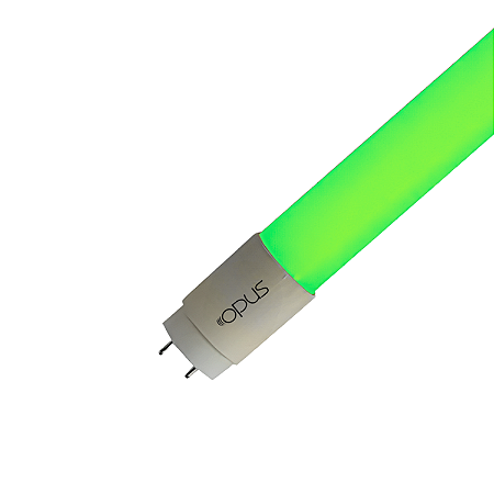 Lâmpada Tubular LED 9W Verde G13 Bivolt – Opus