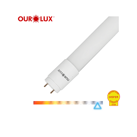 Lâmpada Tubular LED HO 40W 6500K 3800lm G13 IP65 Bivolt – Ourolux