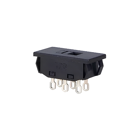 Chave Interruptor Deslizante 110/220 HH Bipolar HH201- Plástico - MarGirius