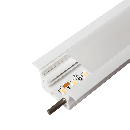 Perfil de Embutir Garbo 34x17 - 1 Metro - Branco – Usina Design