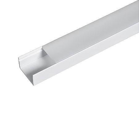 Perfil de Sobrepor Wood 17x10 - 2 Metros - Branco – Usina Design