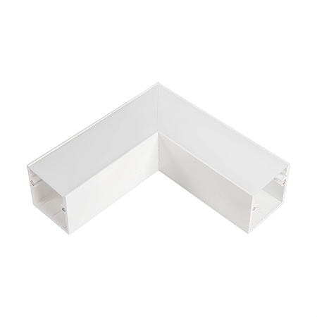 Junção de Teto/Teto para Perfil de Sobrepor Polo - Branco – Usina Design