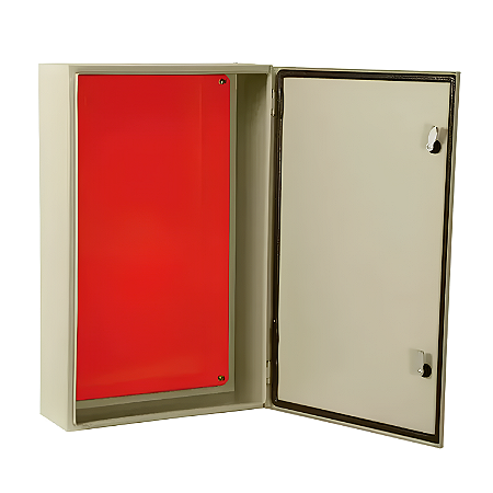 Quadro de Comando 80x60x20cm - Chapa Aço 1020 - Aço Quadros