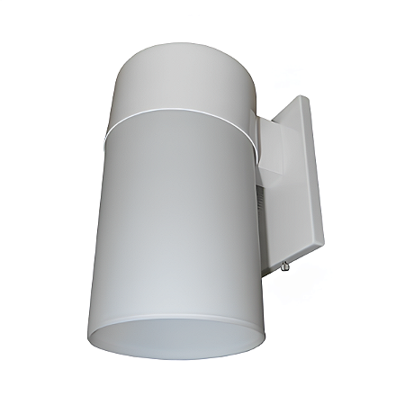 Arandela Tubo Cilíndrico de Vidro e Alumínio E27 - Lumart