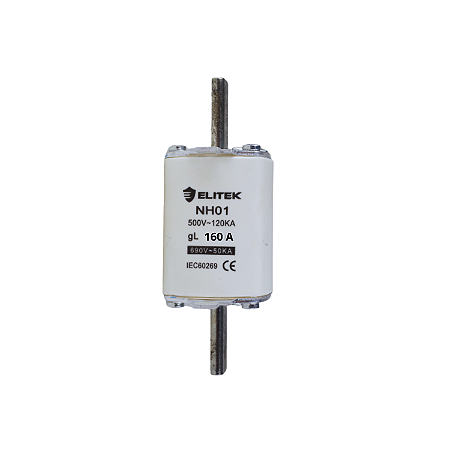 Fusível Retardado NH01 160A 500V 120kA - Elitek