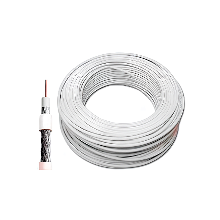 Cabo Coaxial RG6 95% Cada Metro – Megatron