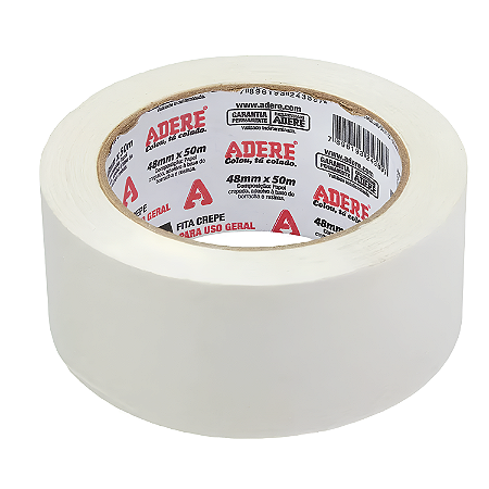 Fita Crepe para Uso Geral 48mm x 50m – Adere