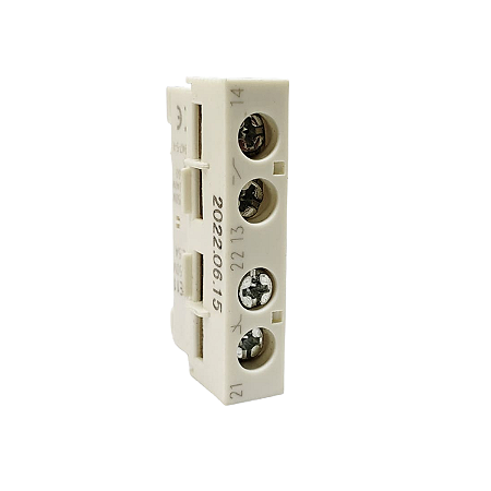 Bloco de contato Frontal 1NA+1NF para Disjuntor Motor – Elitek