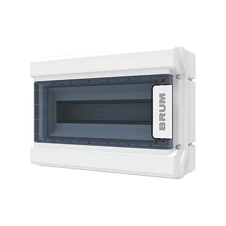 Caixa de Distribuição Sobrepor IP65 String Box Frisanco 12 Módulos DIN – Brum