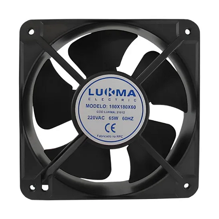 Ventoinha 180x180x60mm 220V LK-120180SE – Lukma