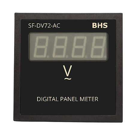 Voltímetro Digital para Painel 72x72 0~500Vac SF-DV72-AC – BHS