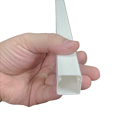 Canaleta Lisa Bege 22x22mm 2 Metros – Dutoplast