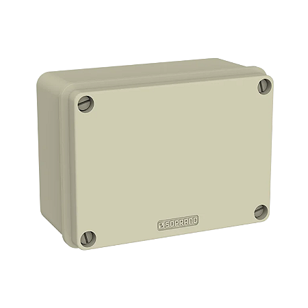 Caixa de Montagem Plástica Sobrepor IP67 152x109x67mm CMS-152 – Soprano