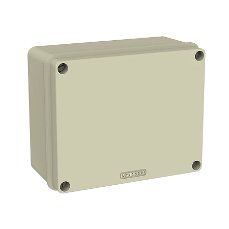 Caixa de Montagem Plástica Sobrepor IP67 180x145x84mm CMS-180 – Soprano