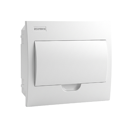 Quadro de Distribuição de Embutir Centrinho 12 Polos IEC-PB – Soprano