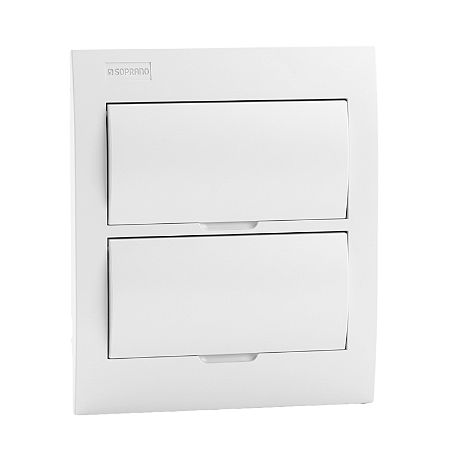 Quadro de Distribuição de Embutir Centrinho 24 Polos IEC-PB – Soprano