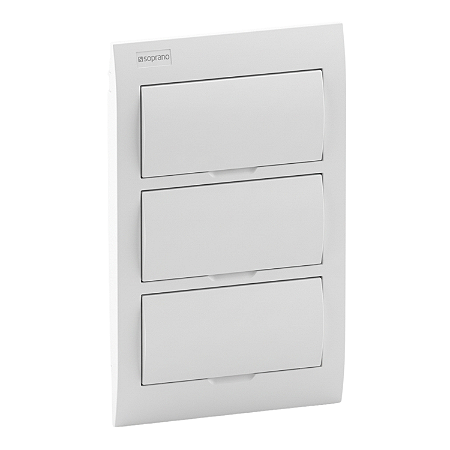 Quadro de Distribuição de Embutir Centrinho 36 Polos IEC-PB – Soprano