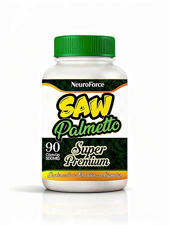 Saw Palmetto Super Premium 500mg 90 Cápsulas