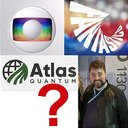 Atlas Quantum Globo Fantástico Golpes Pirâmides Financeiras