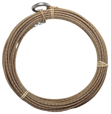 Laço de Couro 6 tentos, meio chumbado, diversos pesos