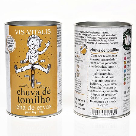 Chuva de Tomilho Lata 30g