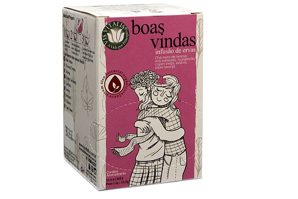 Boas Vindas 15 Sachês