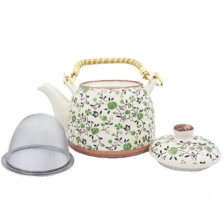 Bulê de Cerâmica com infusor de inox