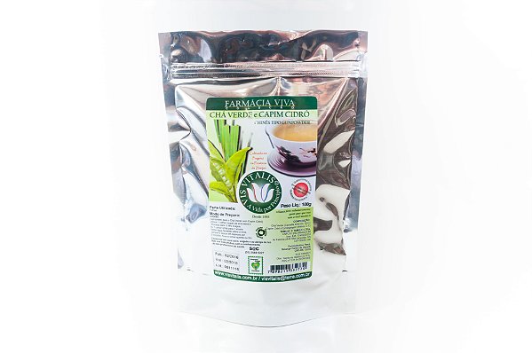 Blend Chá Verde e Capim Limão 100g
