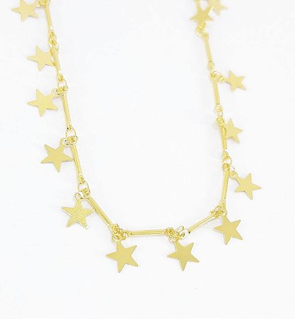 Gargantilha Estrelas
