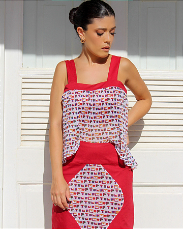 Blusa Alça Identidade