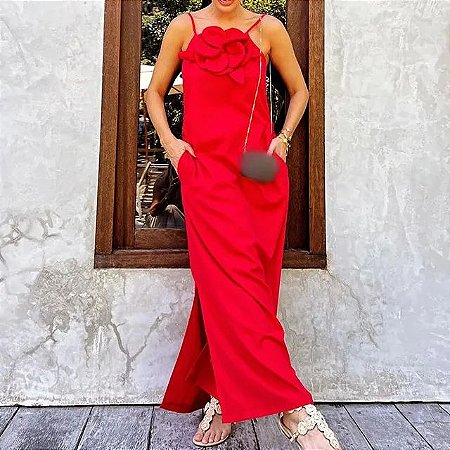 VESTIDO de regata COM FENDAS