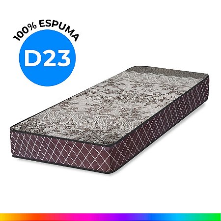 Colchão Solteiro Espuma D23 100% Espuma Certificada Ortopédica - Maestro Colchões