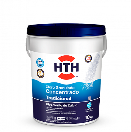 Cloro hth tradicional balde 10 kg