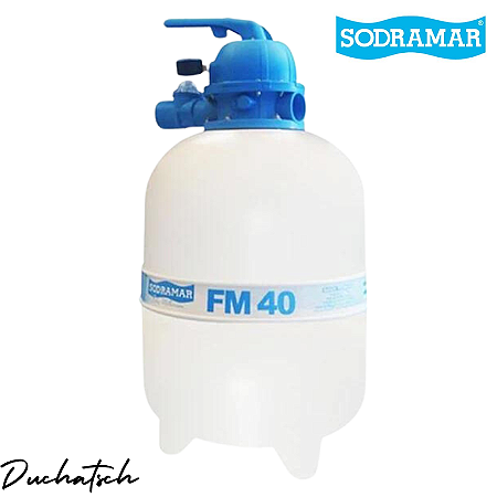 Filtro para piscina Sodramar FM-40 p/ até 50 mil litros