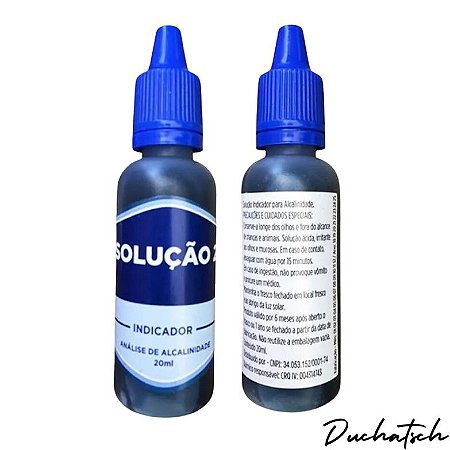 SOLUÇÃO INDICADOR ALCALINIDADE 20ML