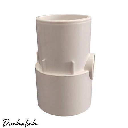 TEE e Luva de União Sibrape 1.1/2" para Dispositivo de Hidro – Vinil/Alvenaria