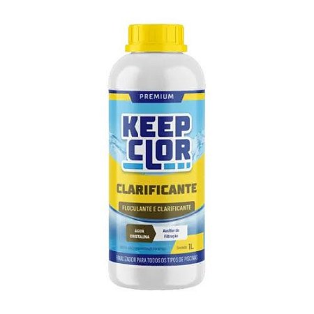 CLARIFICANTE E FLOCULANTE KEEP CLOR - FRASCO 1L